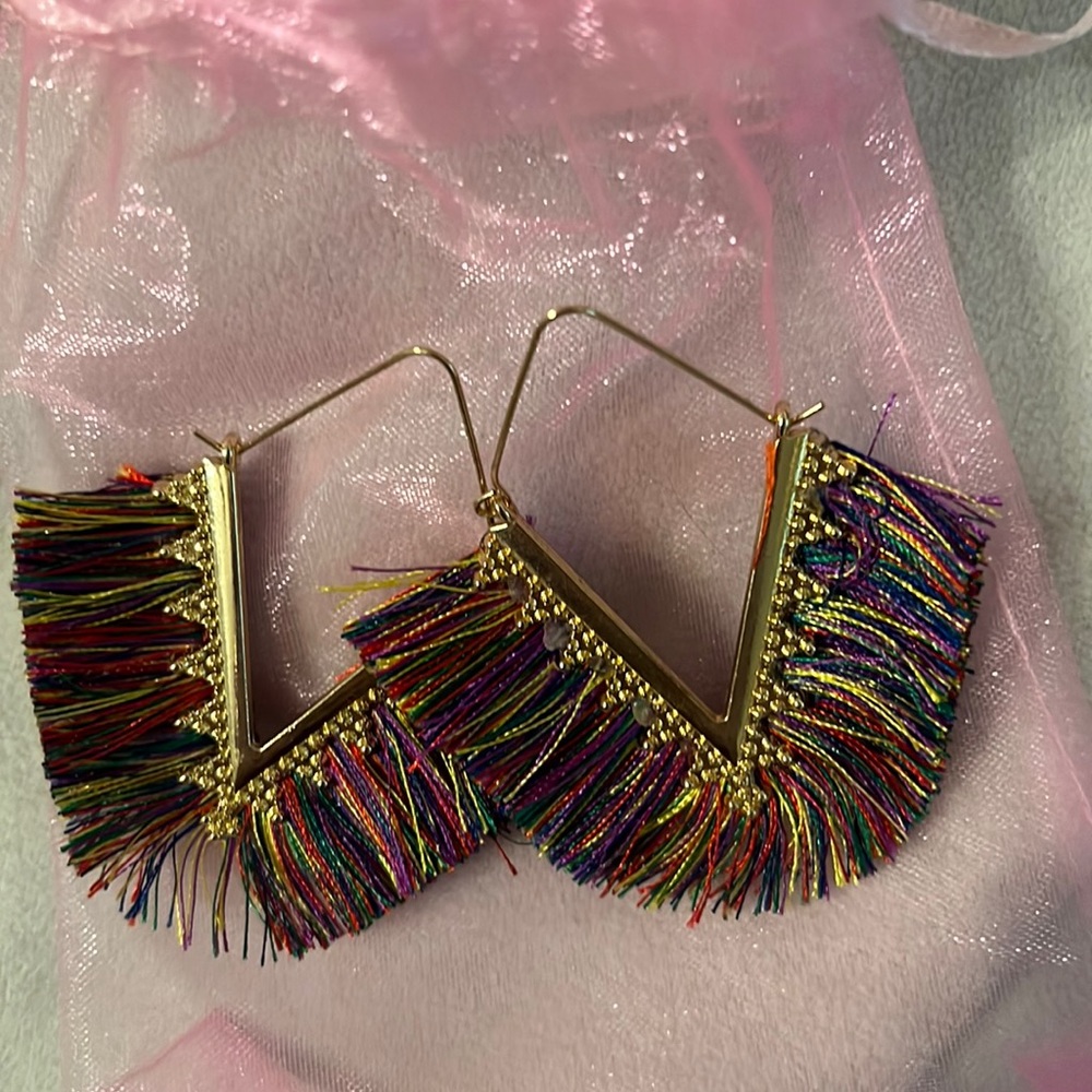 Sparkling Unique Earrings